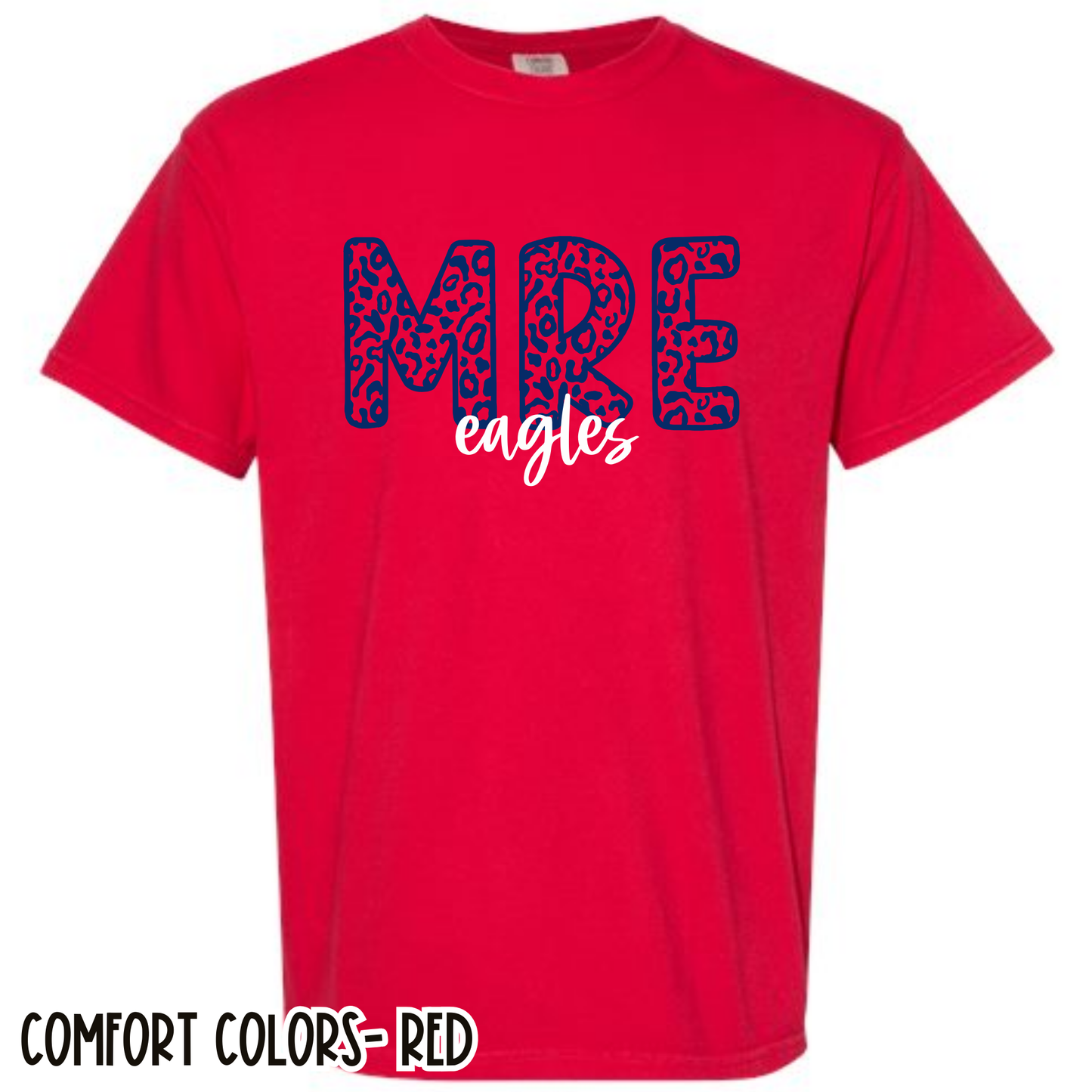 MRE Leopard Red Short Sleeve Tee