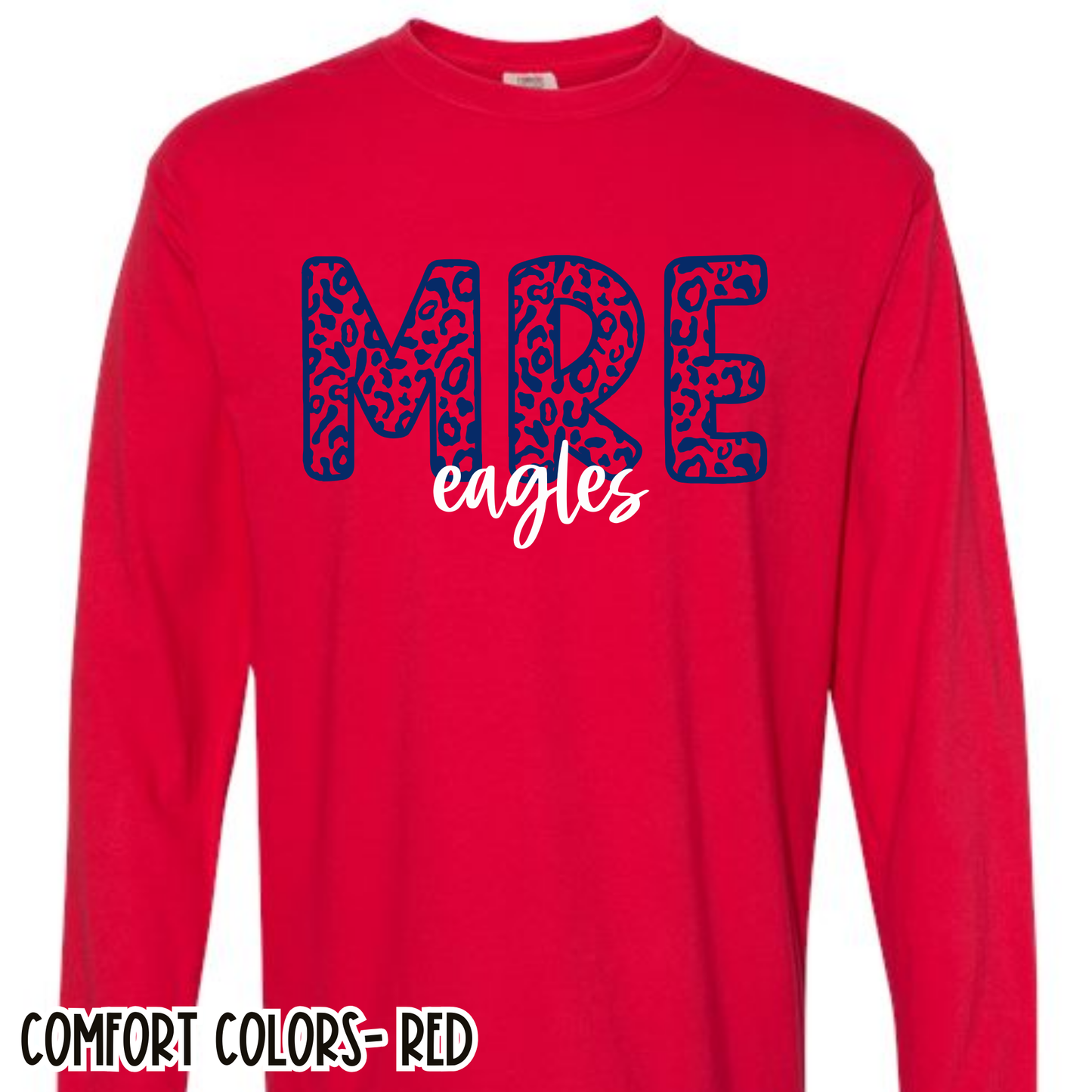 MRE Leopard Red Long Sleeve