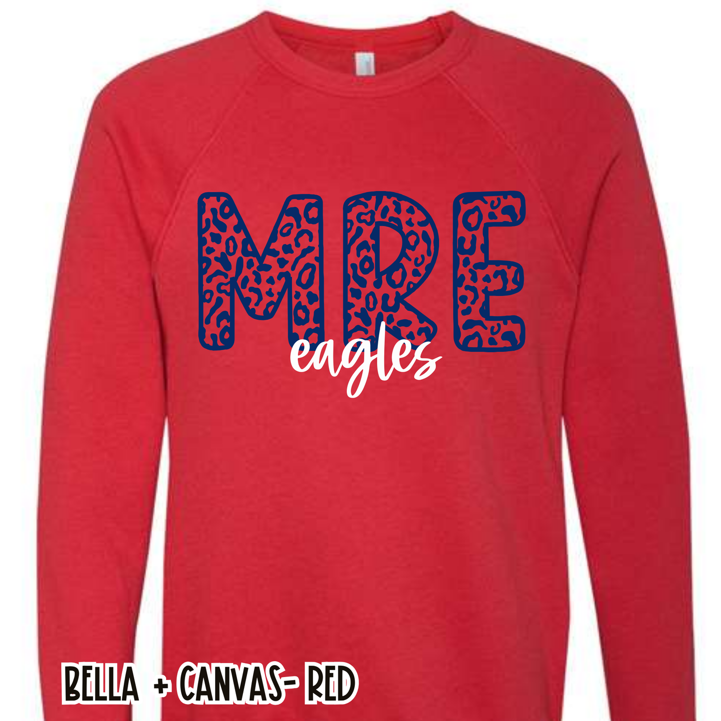 MRE Leopard Red Sweatshirt