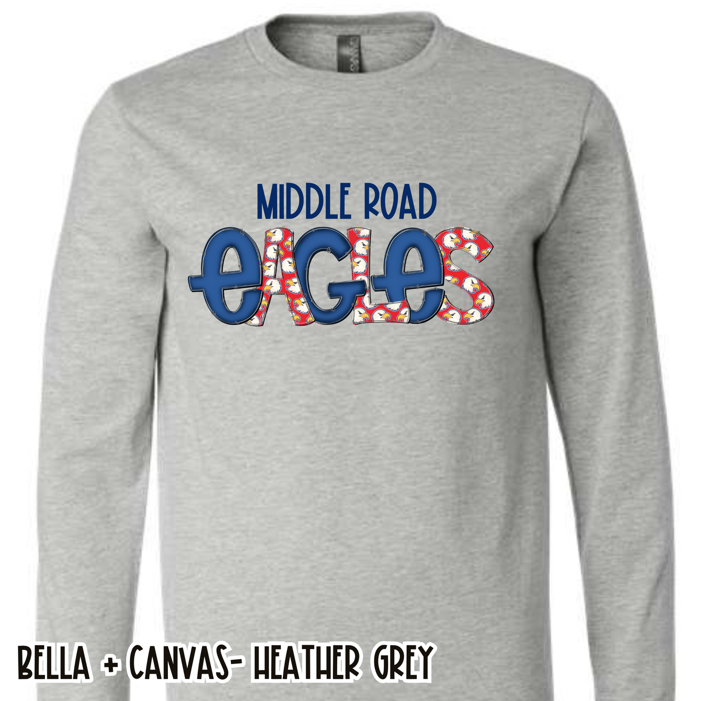 Fun Eagles Grey Long Sleeve