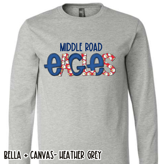 Fun Eagles Grey Long Sleeve