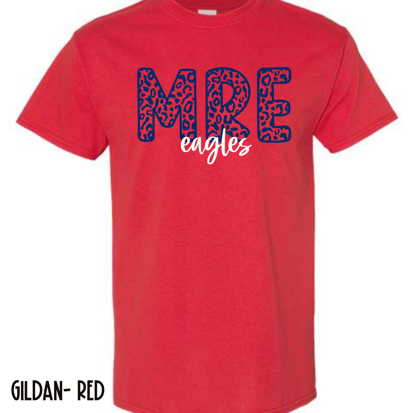 MRE Leopard Red Short Sleeve Tee