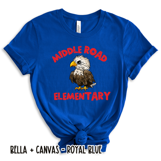 Middle Road Elementary Royal Short Sleeve Tee