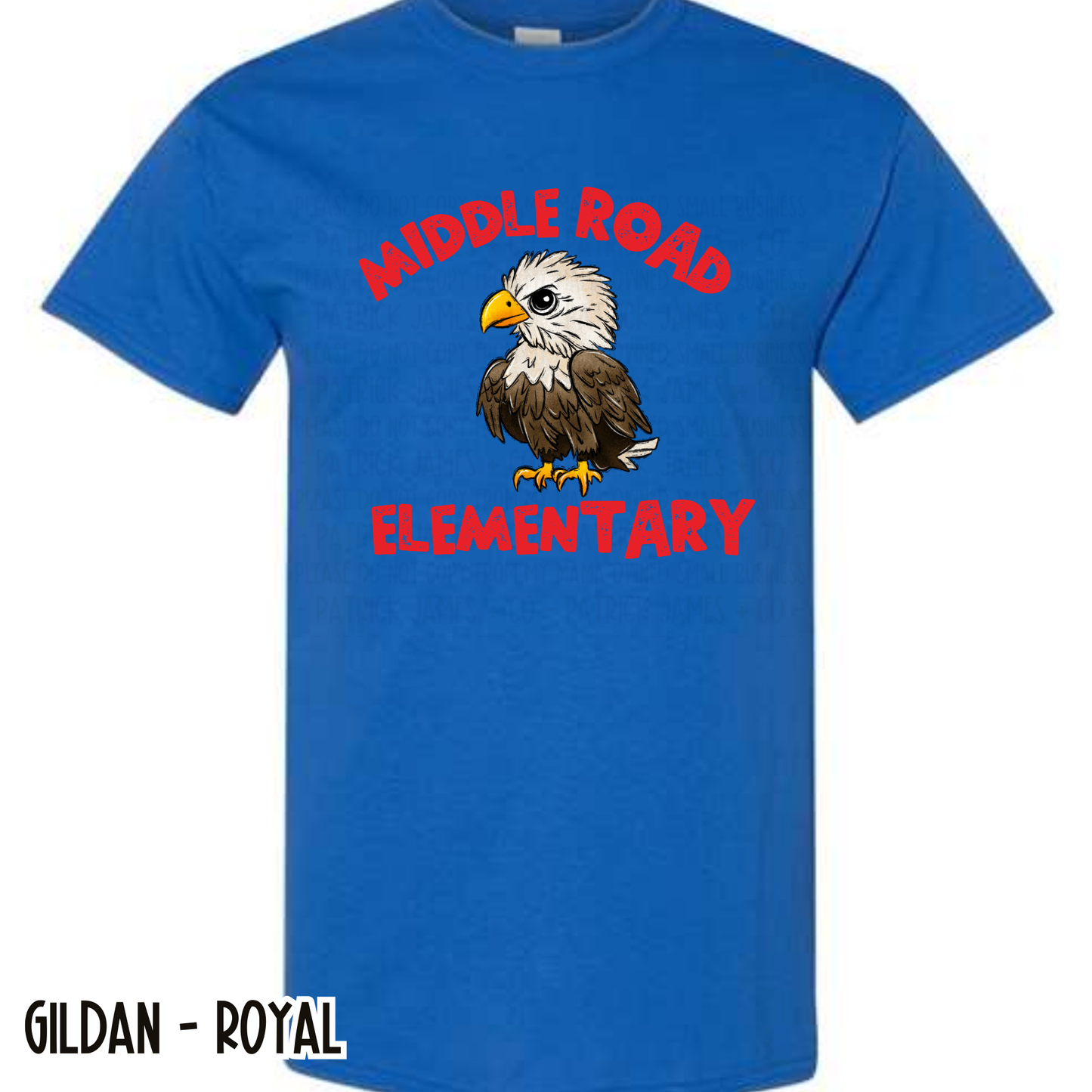 Middle Road Elementary Royal Short Sleeve Tee