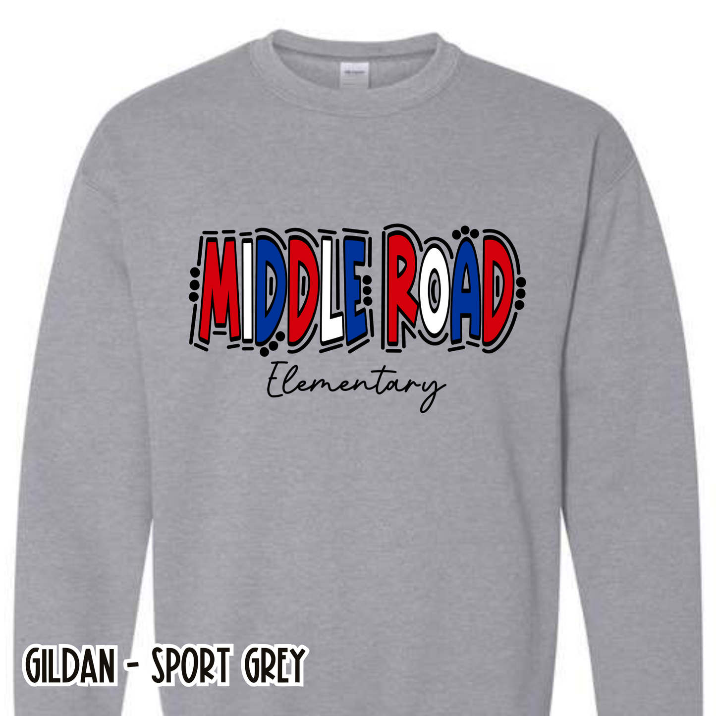 Middle Road Elementary Grey Sweatshirt