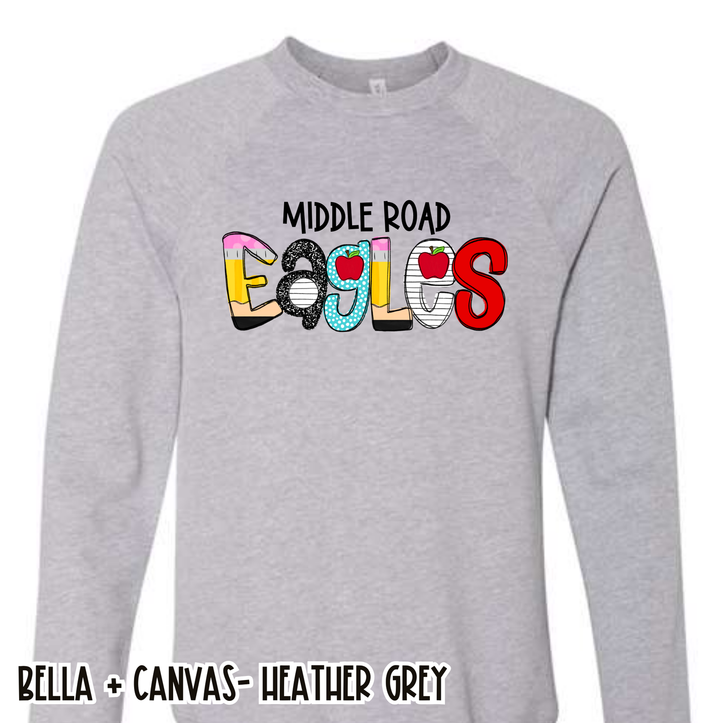 School Alpha Eagles Grey Sweatshirt
