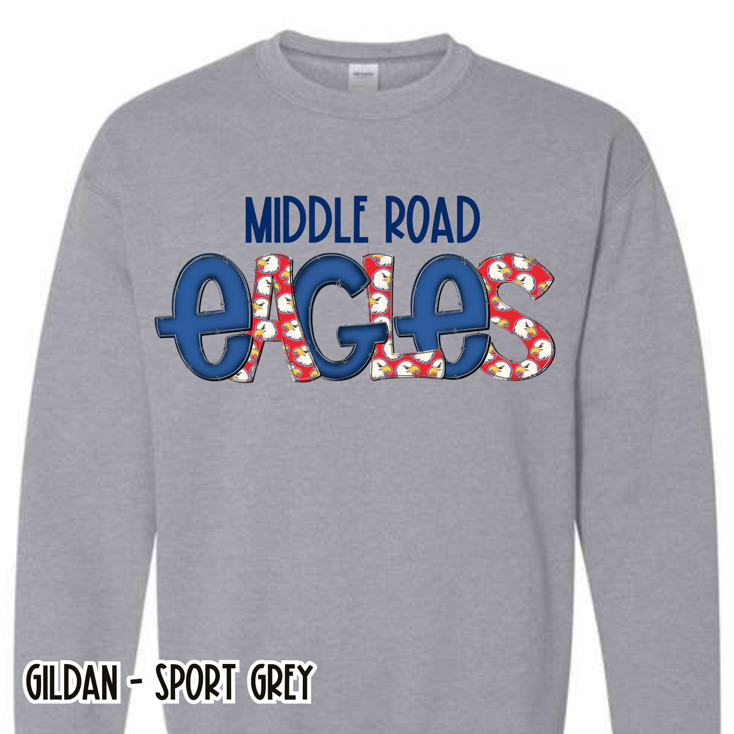 Fun Eagles Grey Sweatshirt