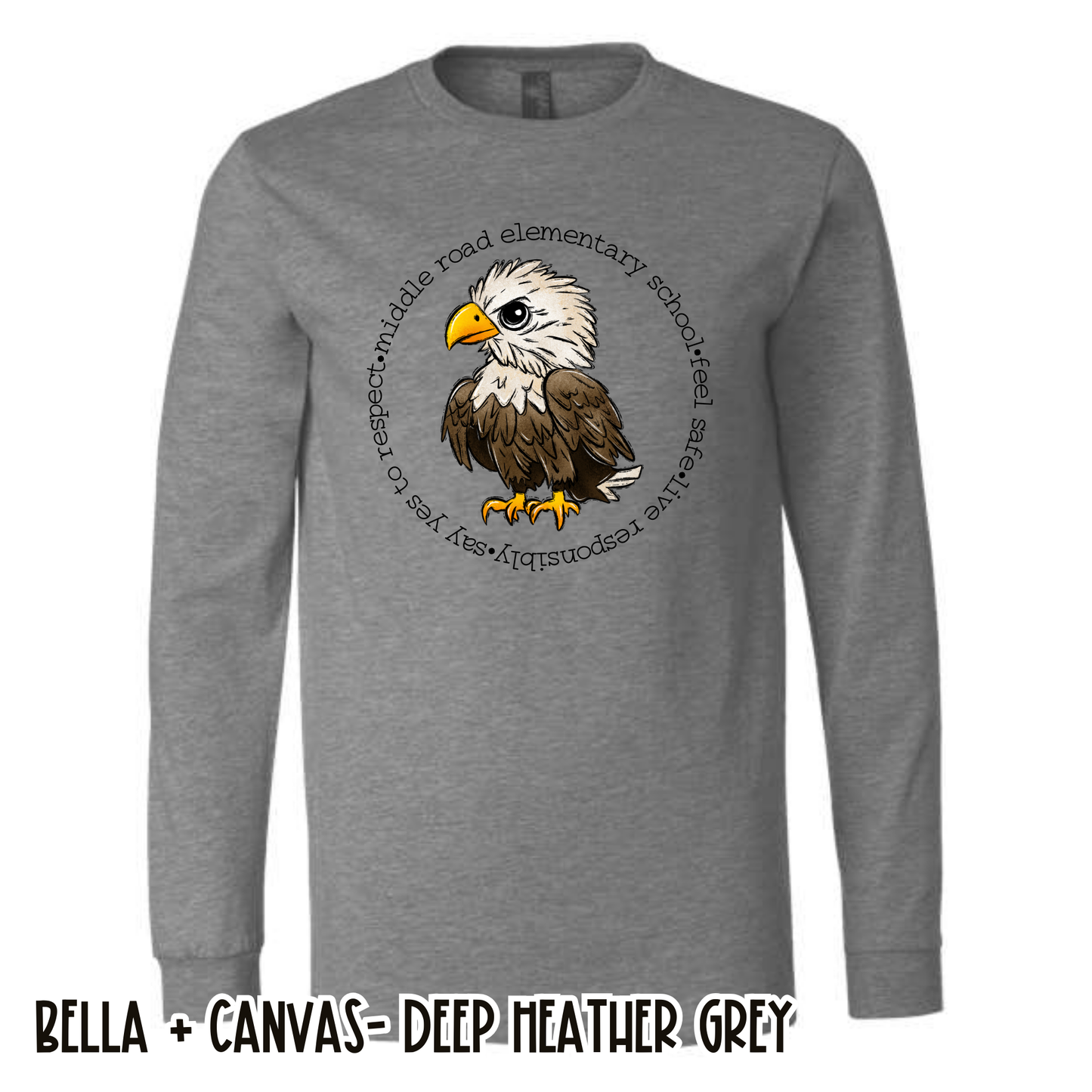 FLY Deep Grey Long Sleeve