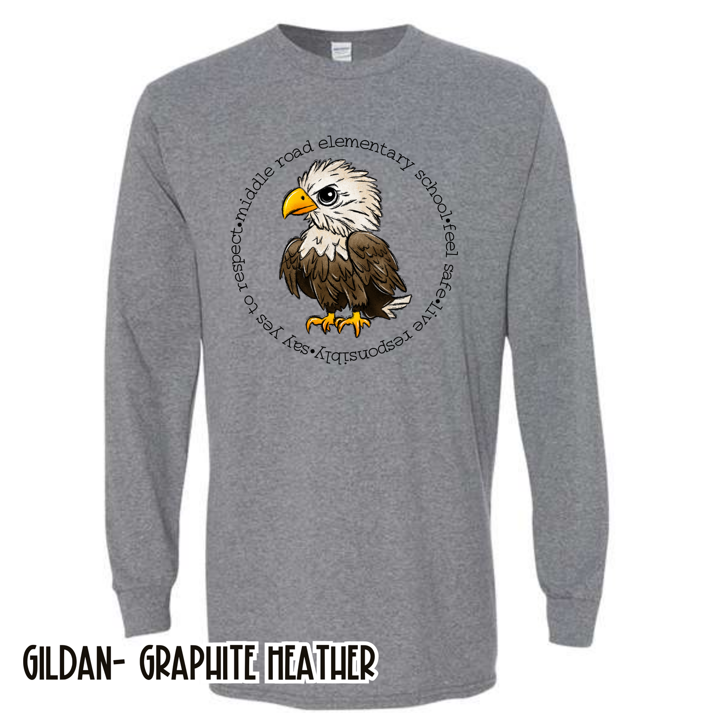 FLY Deep Grey Long Sleeve