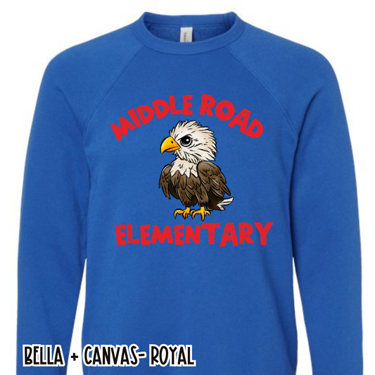 Middle Road Elementary Royal Sweatshirt