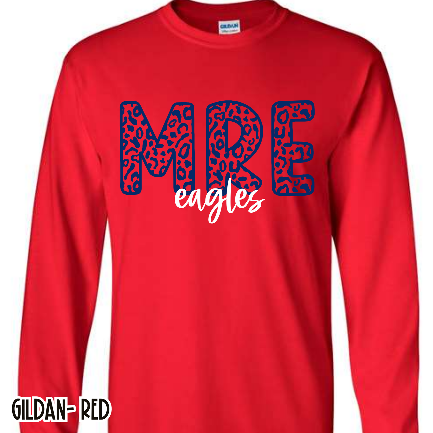 MRE Leopard Red Long Sleeve