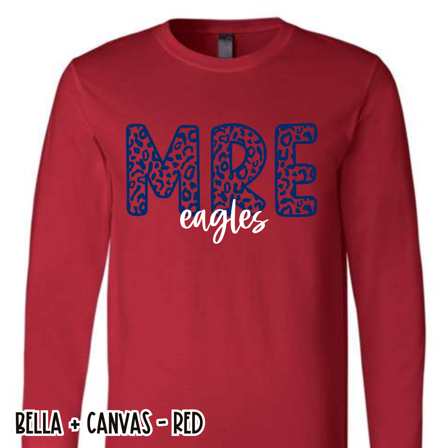 MRE Leopard Red Long Sleeve