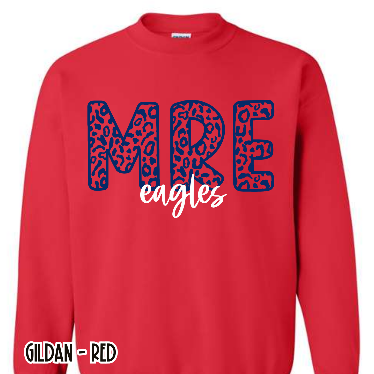 MRE Leopard Red Sweatshirt
