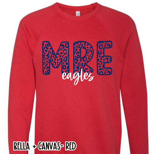 MRE Leopard Red Sweatshirt