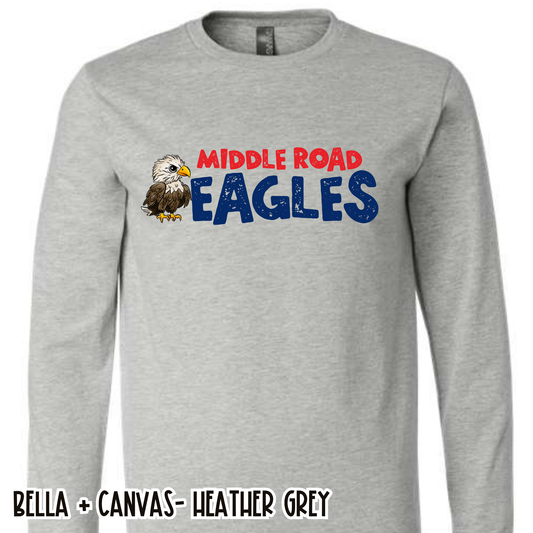 Mascot Eagles Grey Long Sleeve