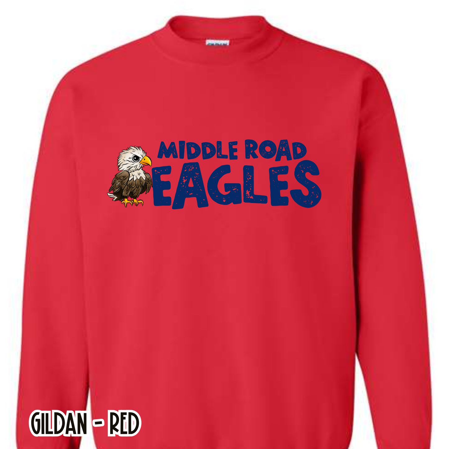 Mascot Eagles Red Sweatshirt