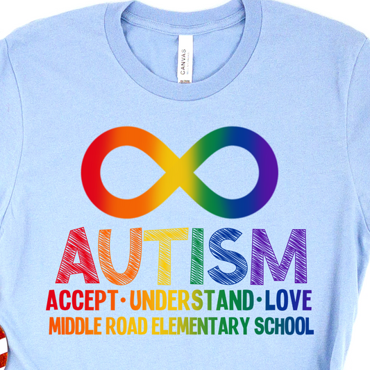 Autism Awareness - Light Blue Short Sleeve